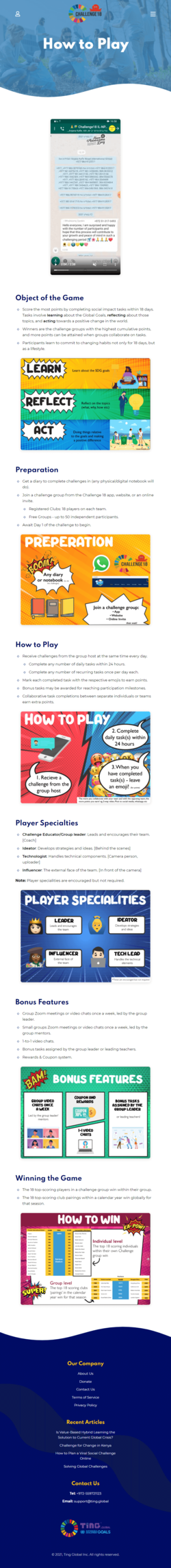 Tablet – How to Play